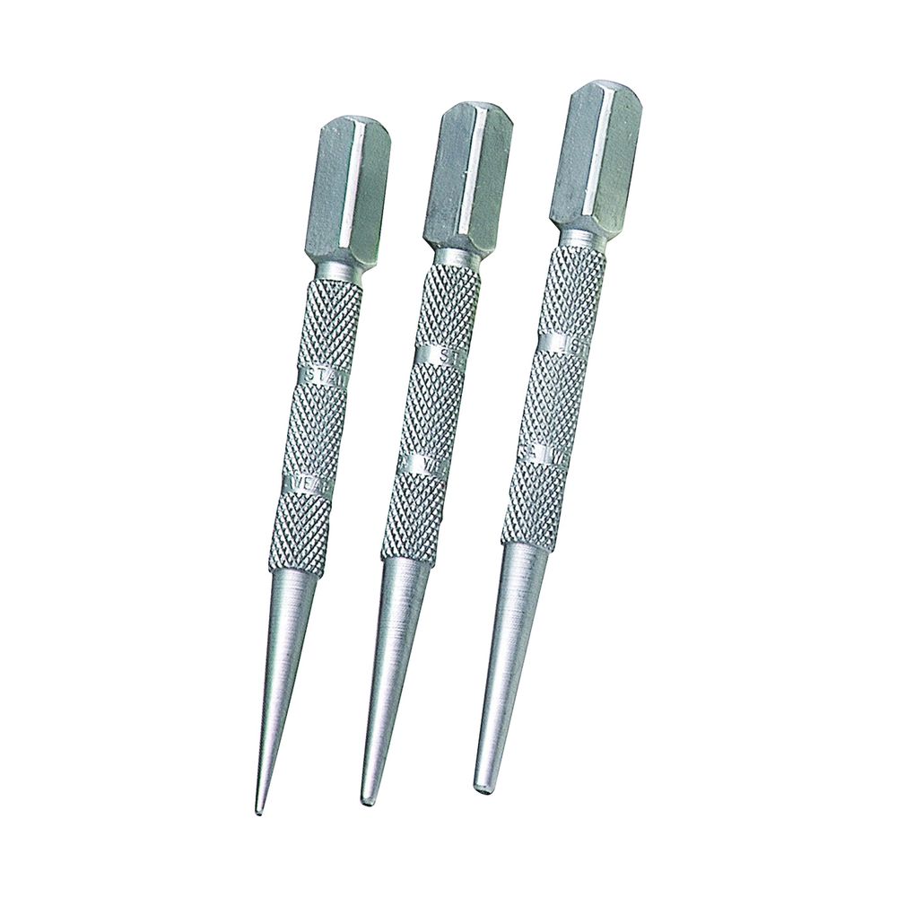 Stanley 3-Piece Square Head Nail Set