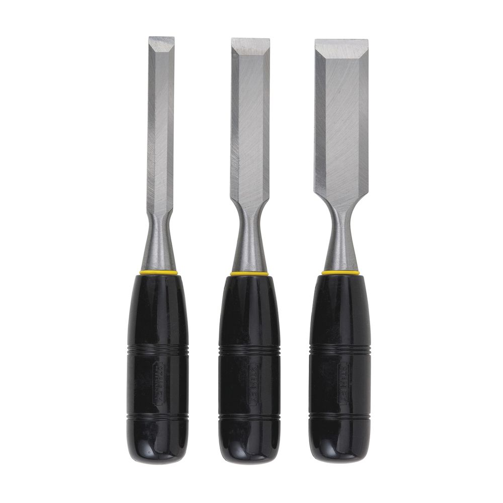 Stanley 3-Piece Wood Chisel Set
