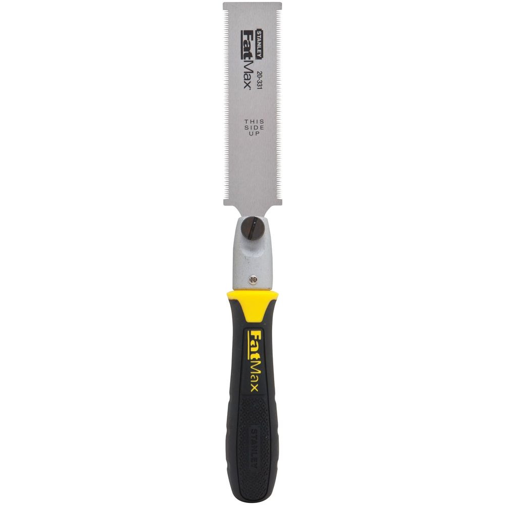 Stanley 4-3/4 in. Mini Double Edge Flush Cut Pull Saw