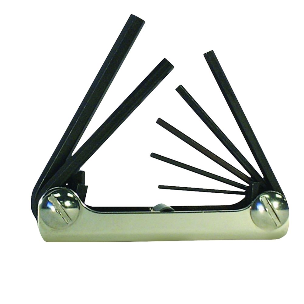 Eklind Tool 7-Piece Metric Small Fold-Up Hex Key Set