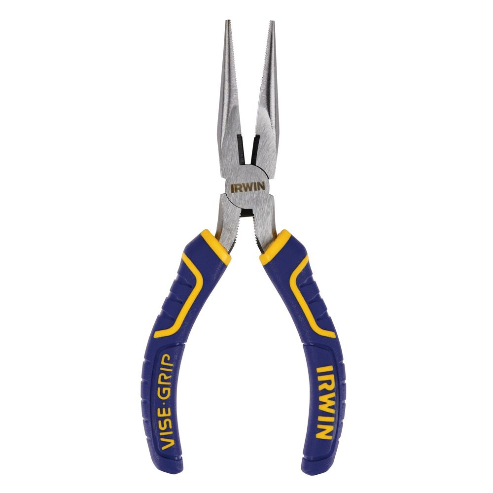 Irwin 6 in. Long Nose Pliers with Side Cutter