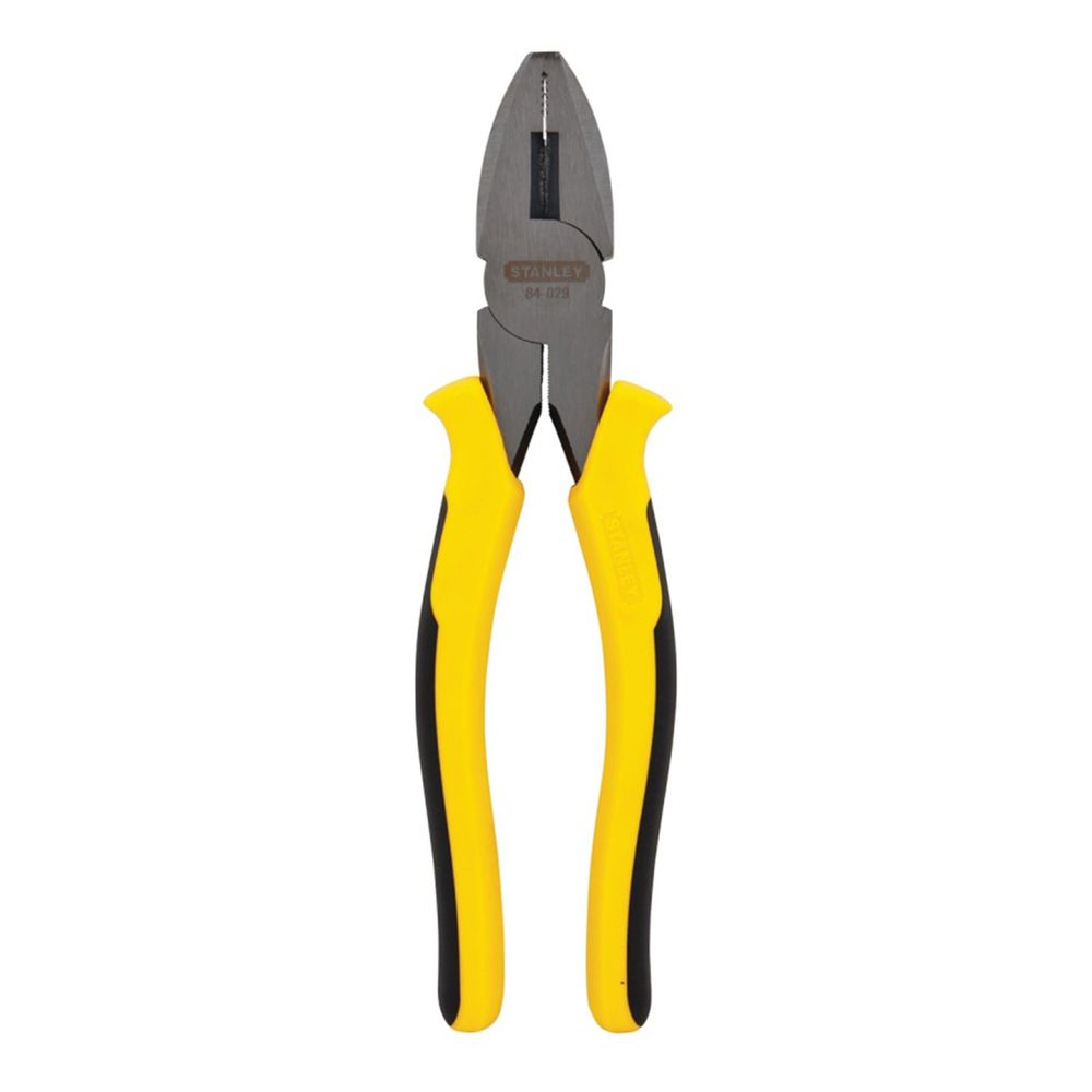 Stanley 8 in. Bi-Material Handle Lineman Pliers