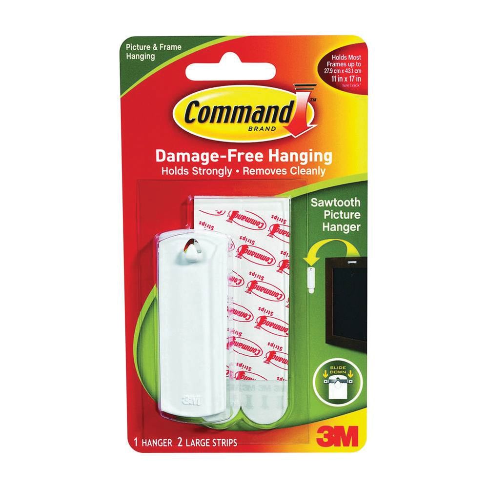Command 5 lb. White Adhesive Picture Hanger