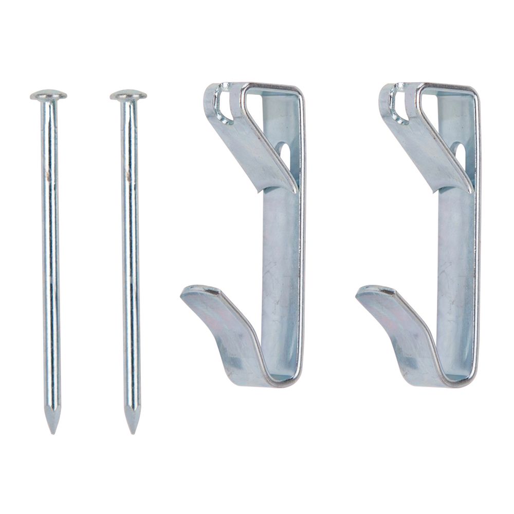 ProSource 100 lb. Zinc-Plated Picture Hanger with Nail