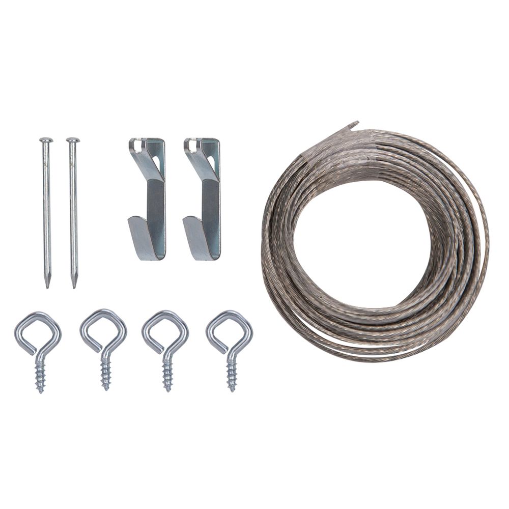 ProSource 30 lb. Zinc-Plated Picture Hanging Kit