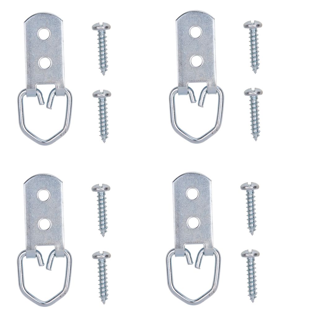 ProSource Large Zinc Plated D-Ring Hanger