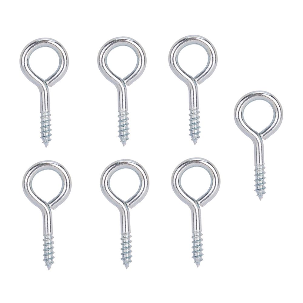 ProSource 13/32 in. x 1-3/8 in. Steel Screw Eye