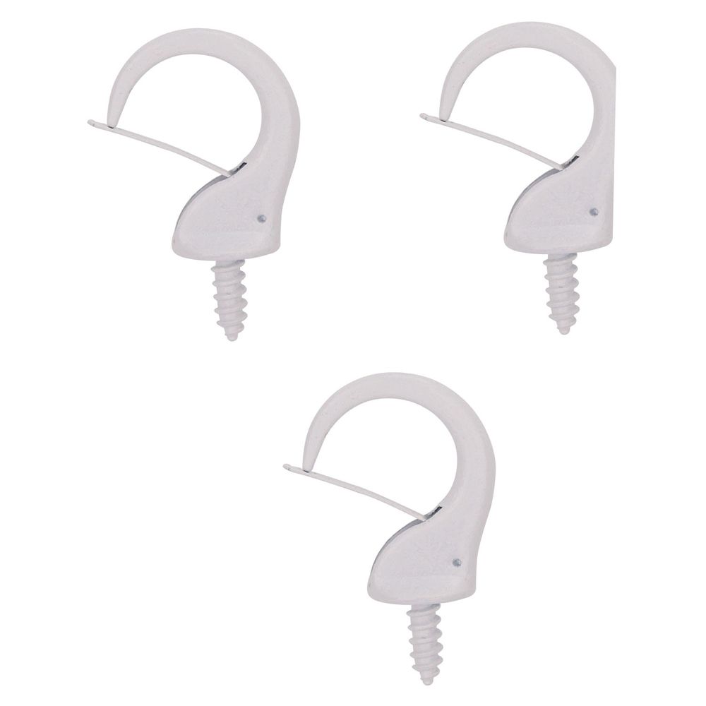 ProSource 1-1/4 in. White Safety Cup Hook