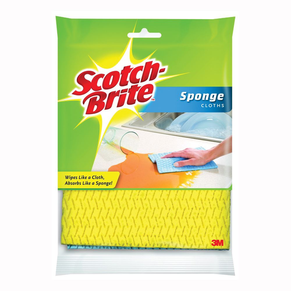 Scotch-Brite 2-Pack Sponge Cloth