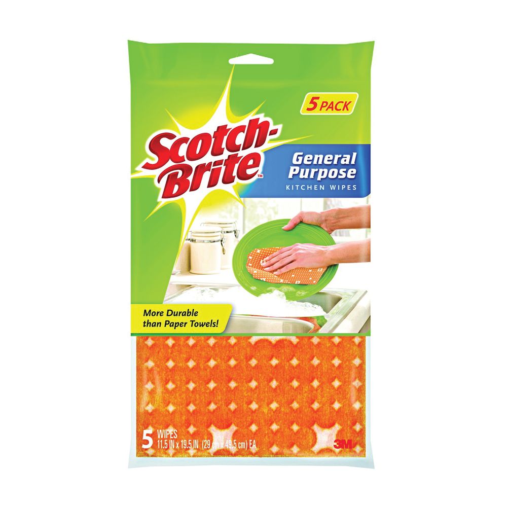 Scotch-Brite Reusable Wet and Dry Kitchen Wipes