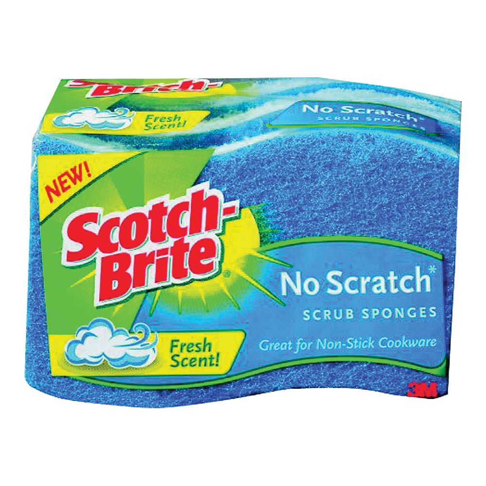 Scotch-Brite Non-Scratch Scrub Sponges, 3-Pack