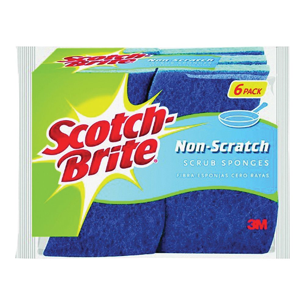 Scotch-Brite 6-Piece Multipurpose Scrub Sponge