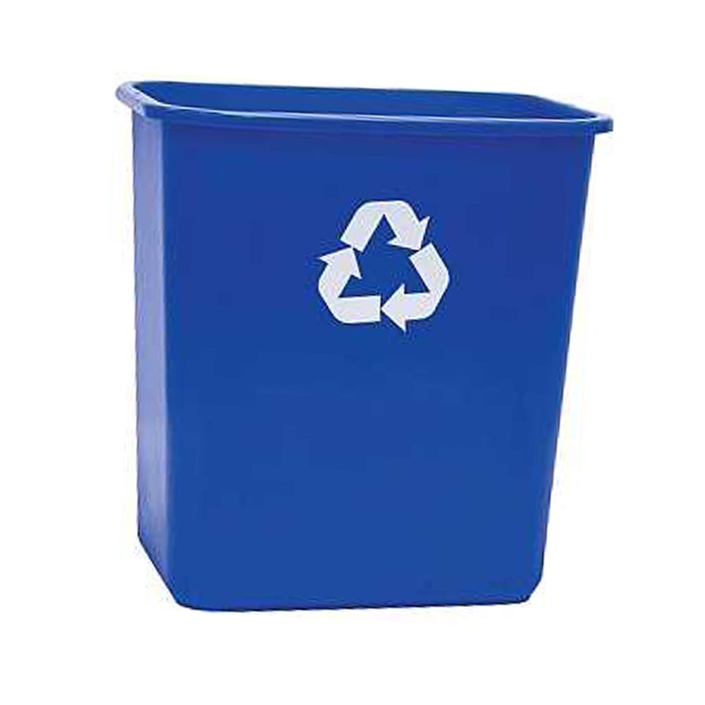 United Solutions 28 qt. Recycling Wastebasket