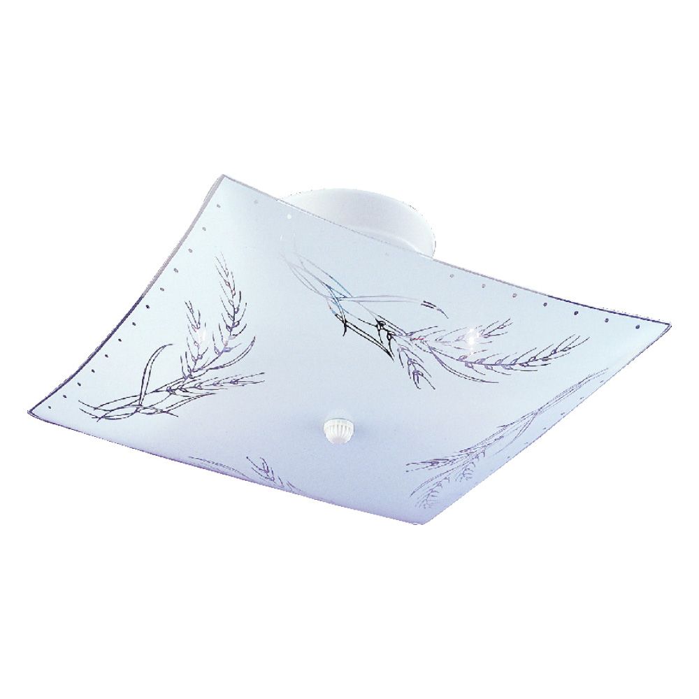 Boston Harbor 11-1/4 in. 2-Light Square Semi-Flush Ceiling Fixture