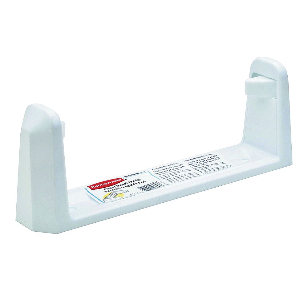 Newell Rubbermaid White Plastic Paper Towel Holder