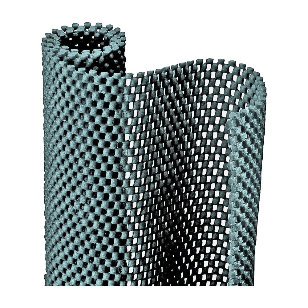 Con-Tact 20 in. x 4 ft. Black Ultra Grip Shelf Liner