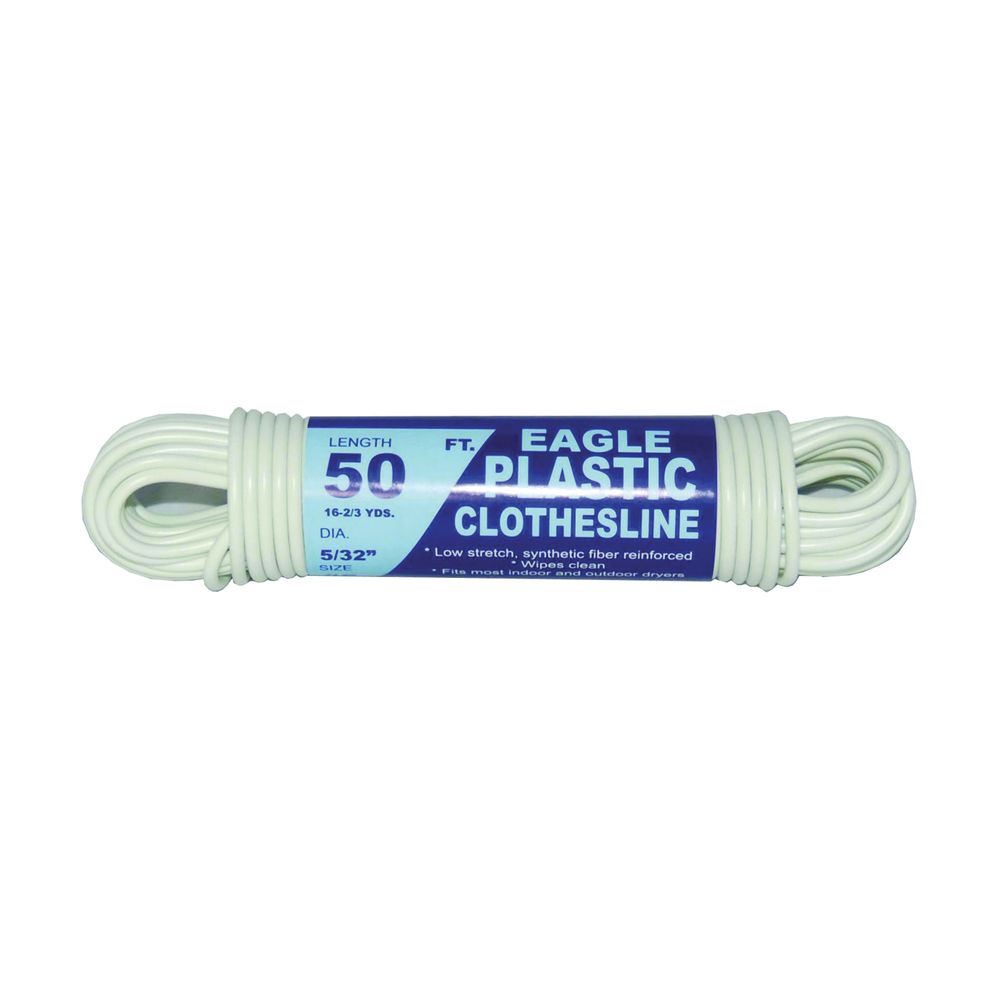 TW Evans Cordage 5/32 in. x 50 ft. Plastic Clothesline