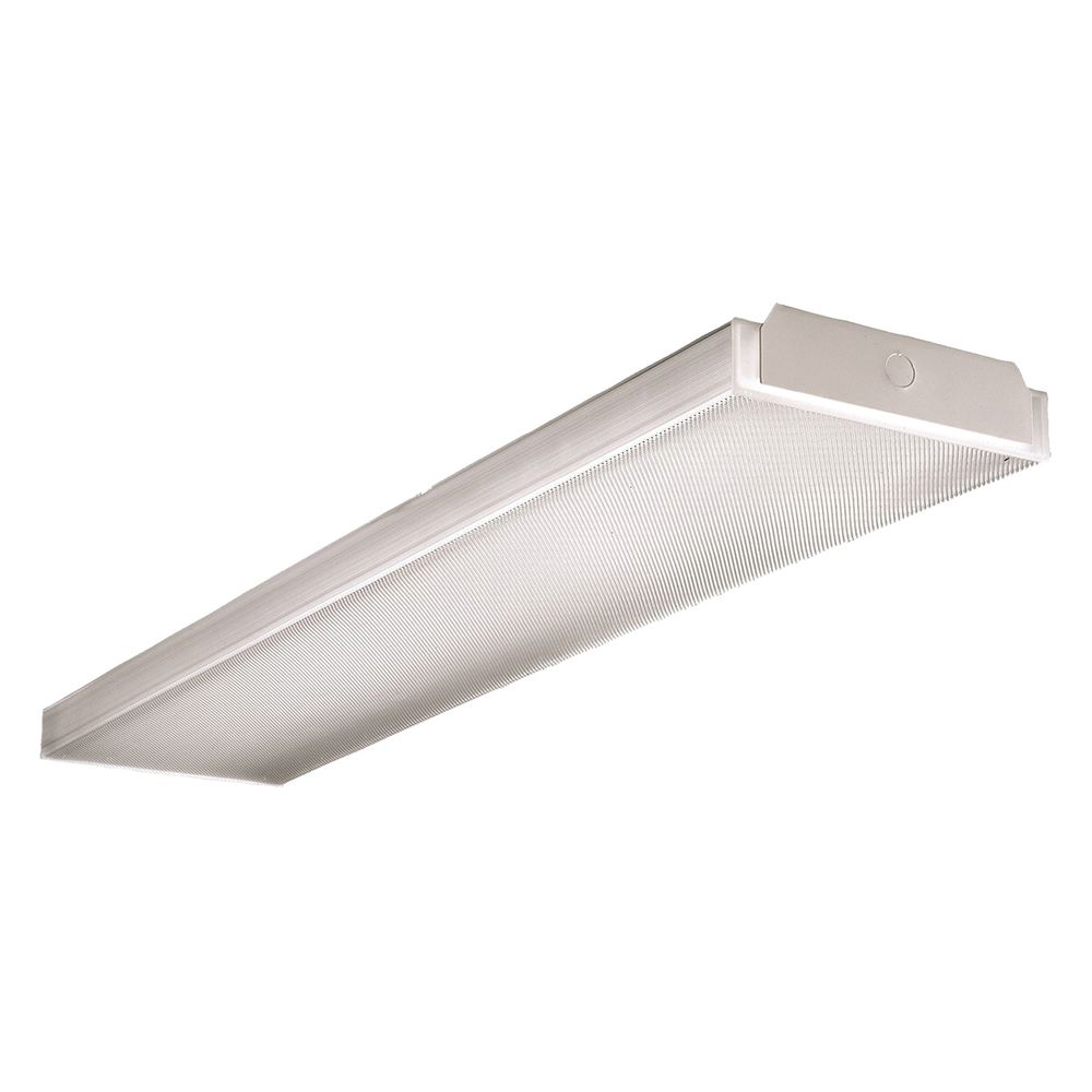 Metalux 4 ft. 4,000 Lumen Narrow LED Wraparound Light