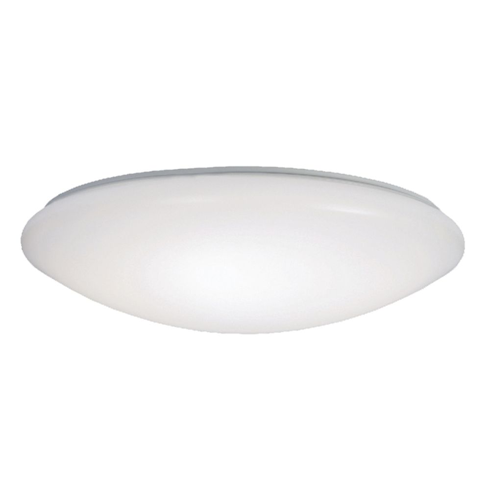 Metalux 11 in. Round Flush-Mount Ceiling Light