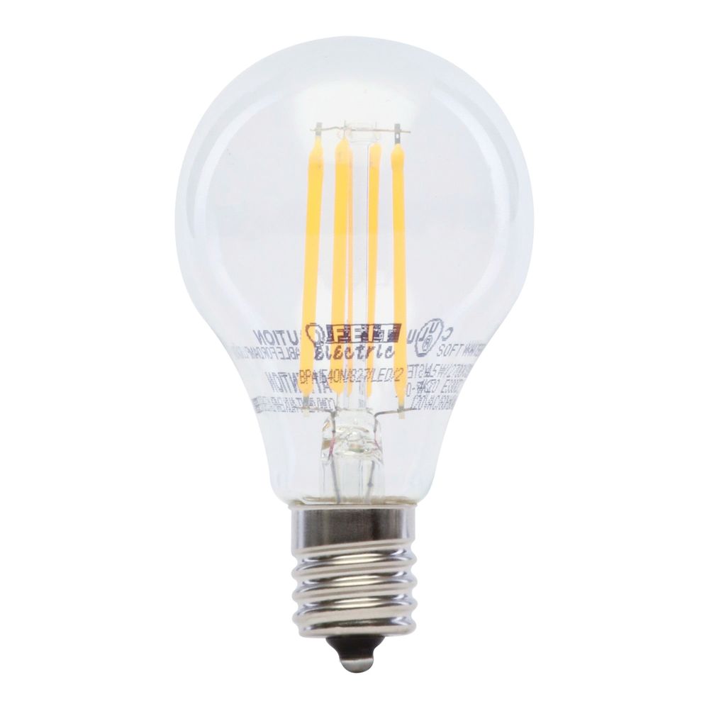 Feit Electric A15 E17 Dimmable LED Light Bulb, 2-Pack