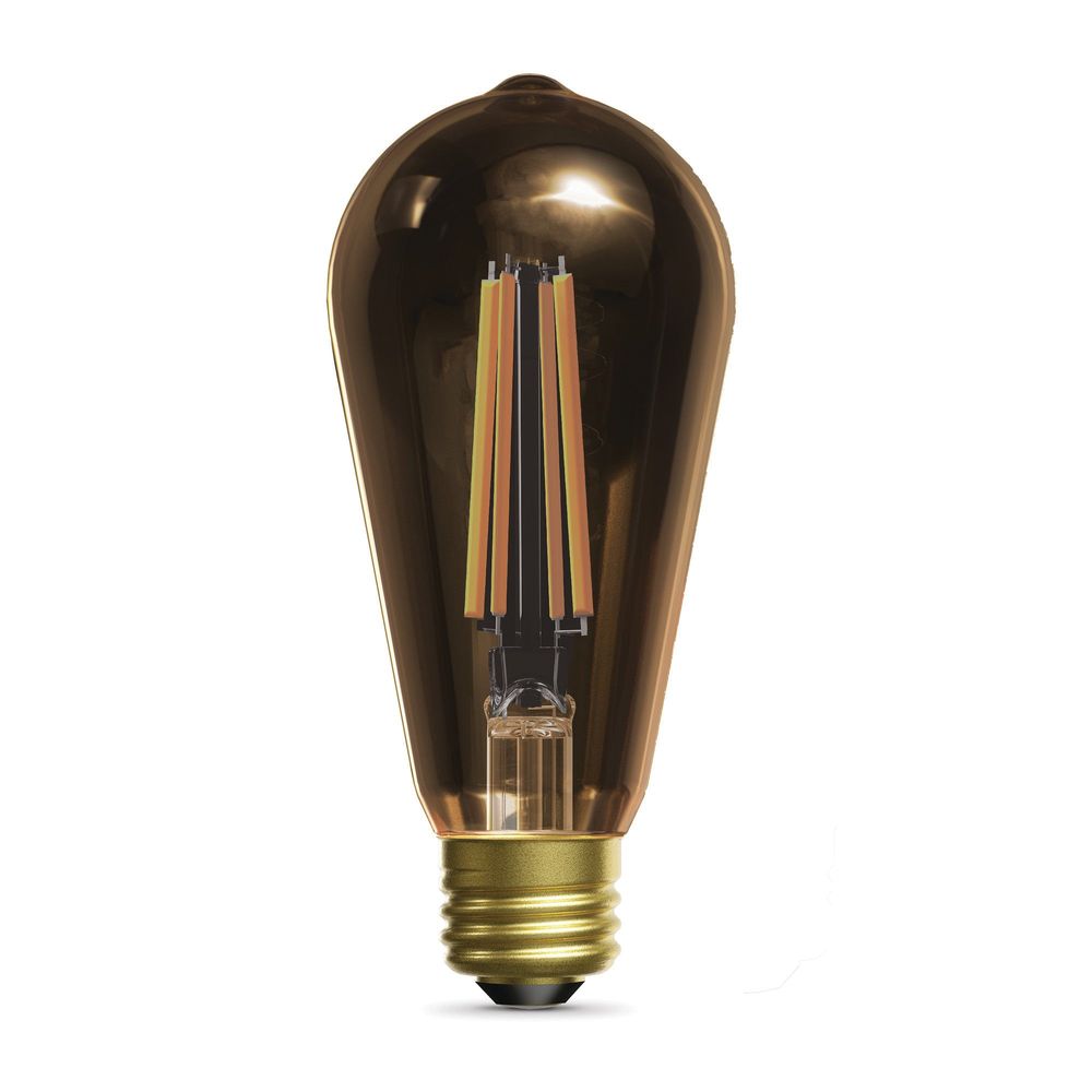 Feit Electric ST19 Amber Dimmable Filament LED Bulb