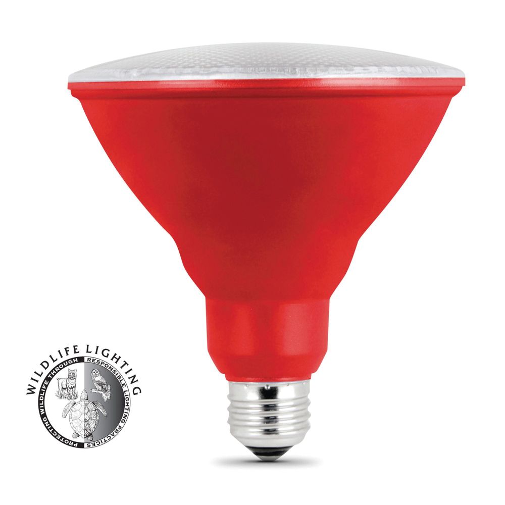 Feit Electric PAR38 Red LED Bulb