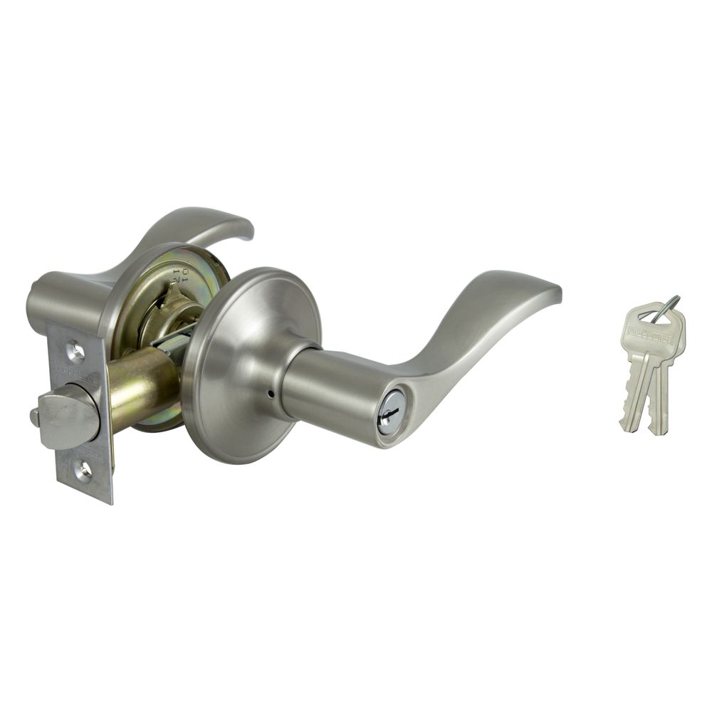 ProSource Lye Satin Nickel Entry Leverset