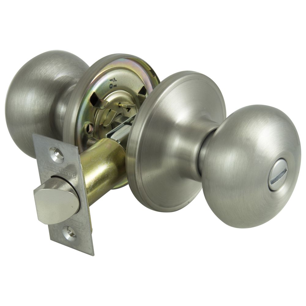 ProSource TF Series Satin Nickel Privacy Knobset