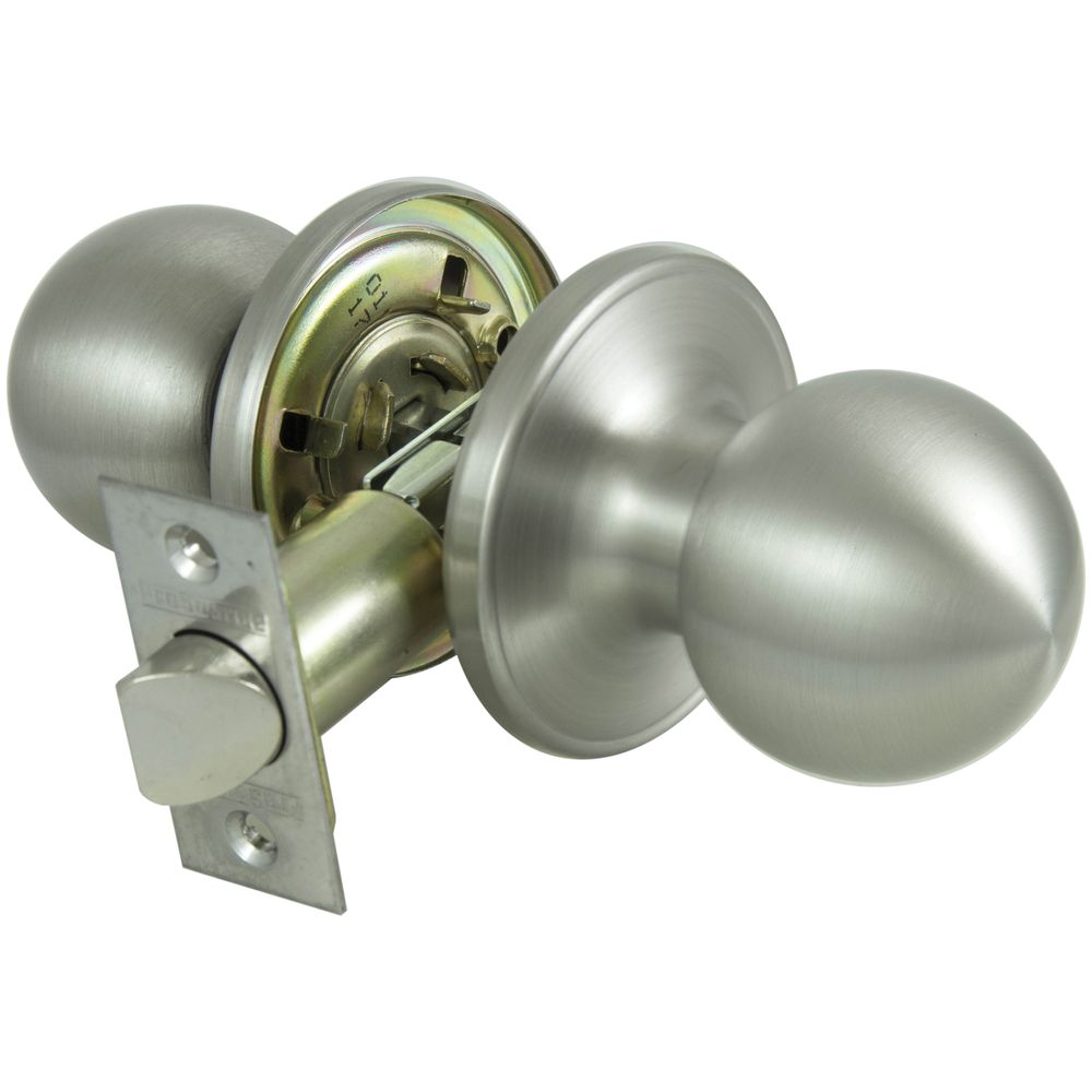 ProSource Stainless Steel Passage Knob with 6-Way Latch