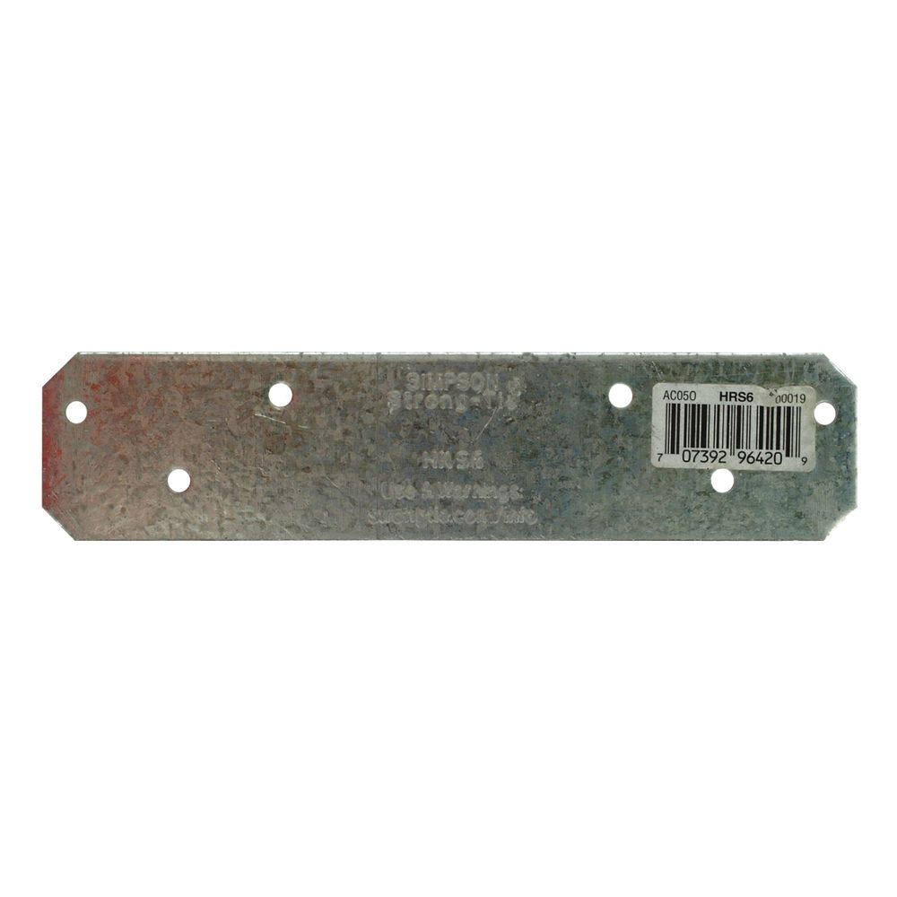 Simpson Strong-Tie 6 in. 12-Gauge Heavy-Duty Galvanized Strap Tie