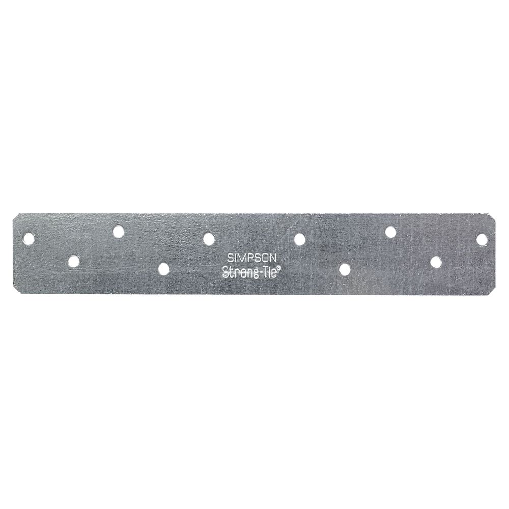 Simpson Strong-Tie 8 in. Heavy-Duty Galvanized 12-Gauge Strap Tie
