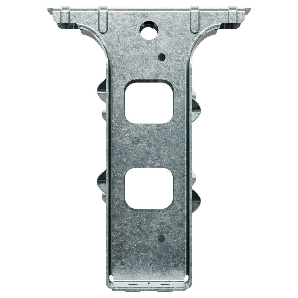 Simpson Strong-Tie 2 in. x 6 in. 20-Gauge Galvanized Post Frame Saddle Hanger