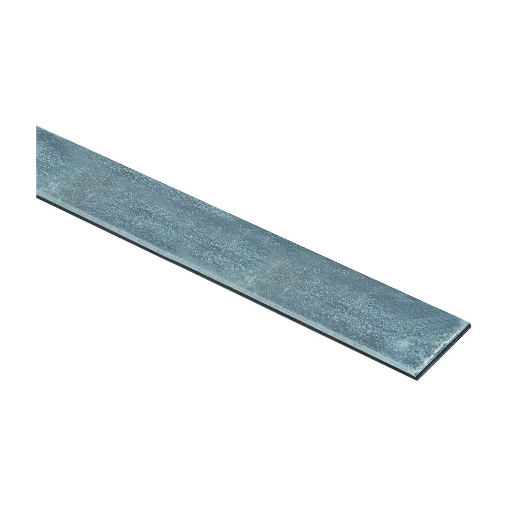 National Hardware 1-1/4 in. x 72 in. Galvanized Steel Flat Bar