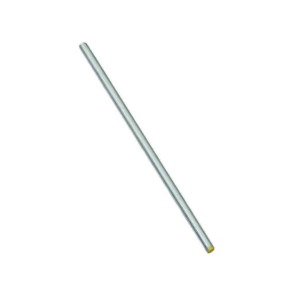 National Hardware 3/8 in.-16 x 24 in. Yellow Zinc Steel Threaded Rod