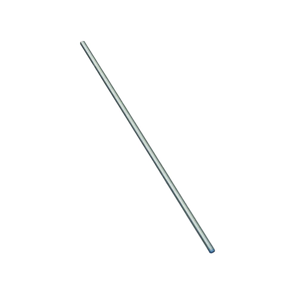 National Hardware 1/4 in.-20 x 12 in. Steel Threaded Rod