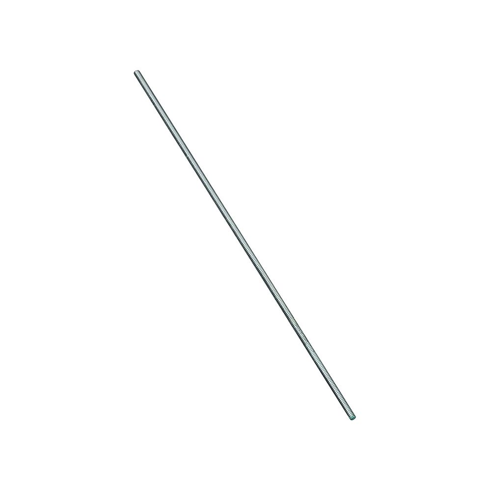 National Hardware 10-24 x 12 in. Zinc Steel Threaded Rod