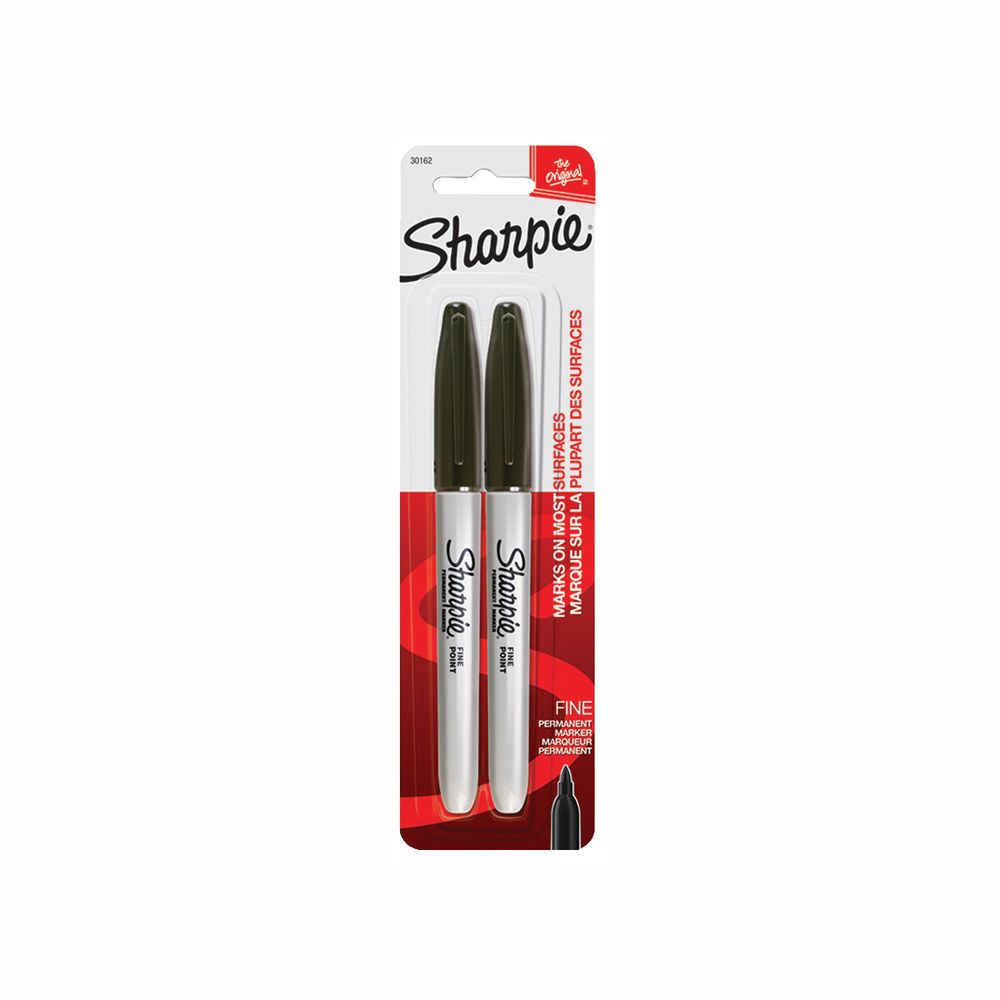 Sharpie 2-Piece Black Fine Point Permanent Marker