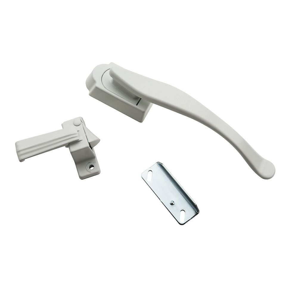 National Hardware White Lift Lever Storm Door Latch