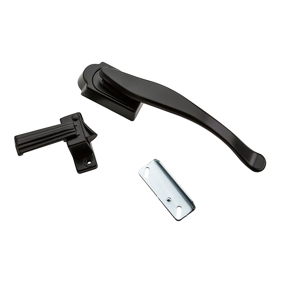 National Hardware Black Storm Door Lift Lever Latch