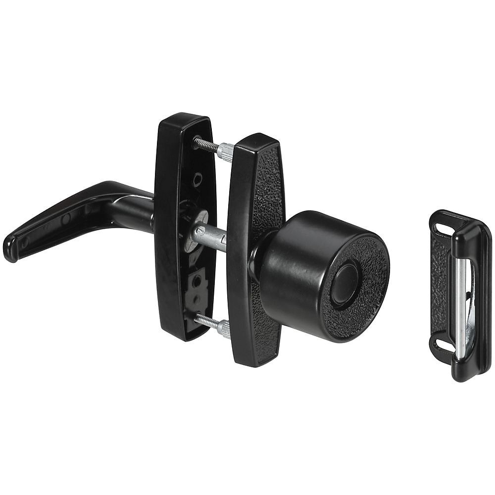 National Hardware Black Knob Latch