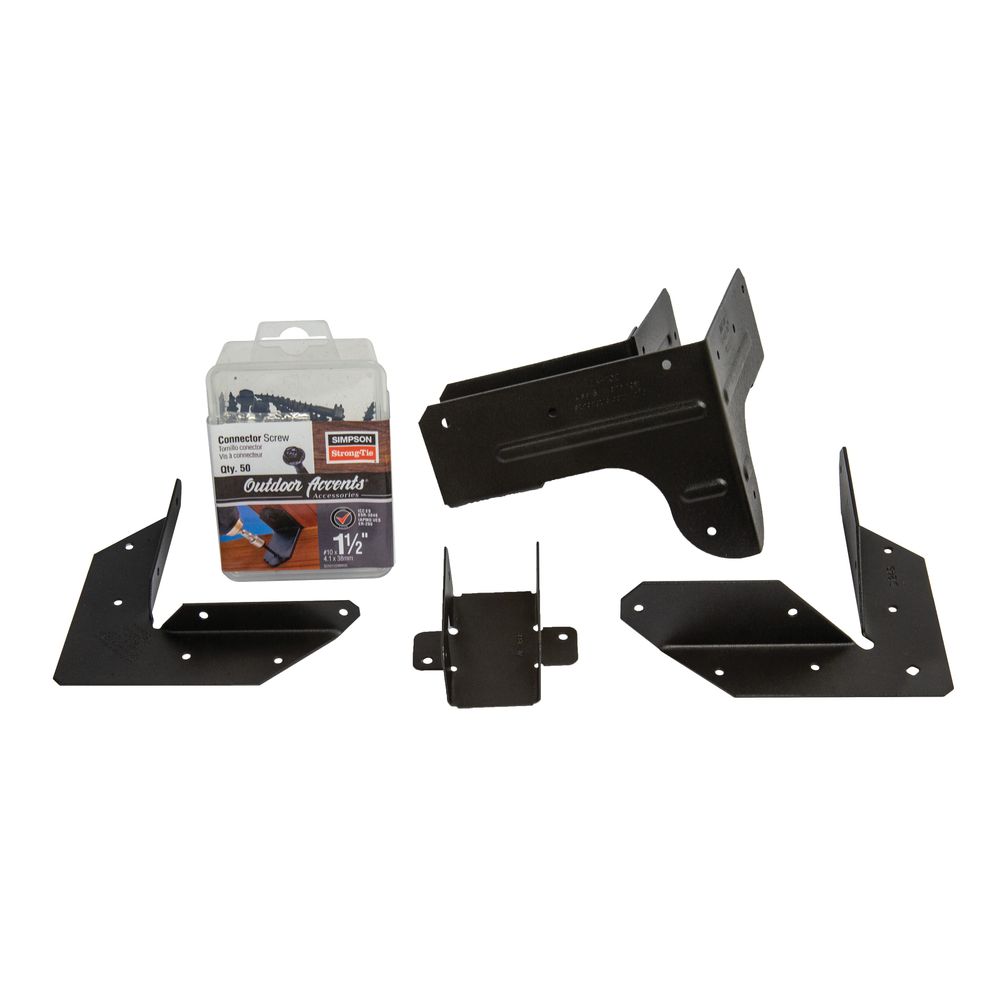 Simpson Strong-Tie #10 x 1-1/2 in. Hex Head Connector Screw
