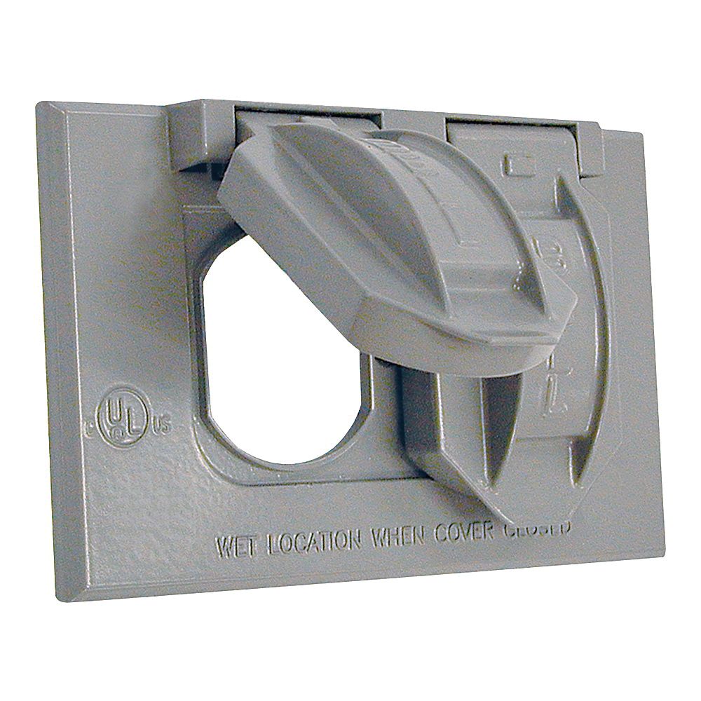 Hubbell 1-Gang Weatherproof Receptacle Cover