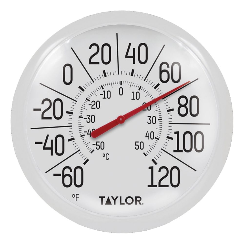 Taylor 8-1/2 in. Low Profile Dial Thermometer