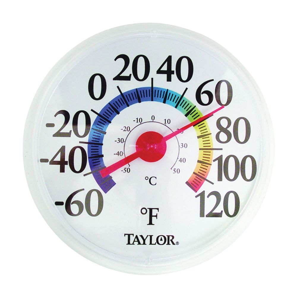 Taylor 12 in. Indoor/Outdoor Rainbow Thermometer