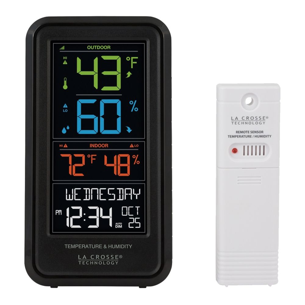 La Crosse Technology Weather Station with Indoor/Outdoor Temperature