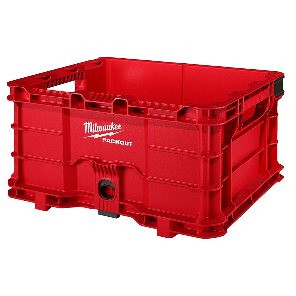 Milwaukee PACKOUT 16 in. x 13 in. x 9 in. Tool Storage Crate