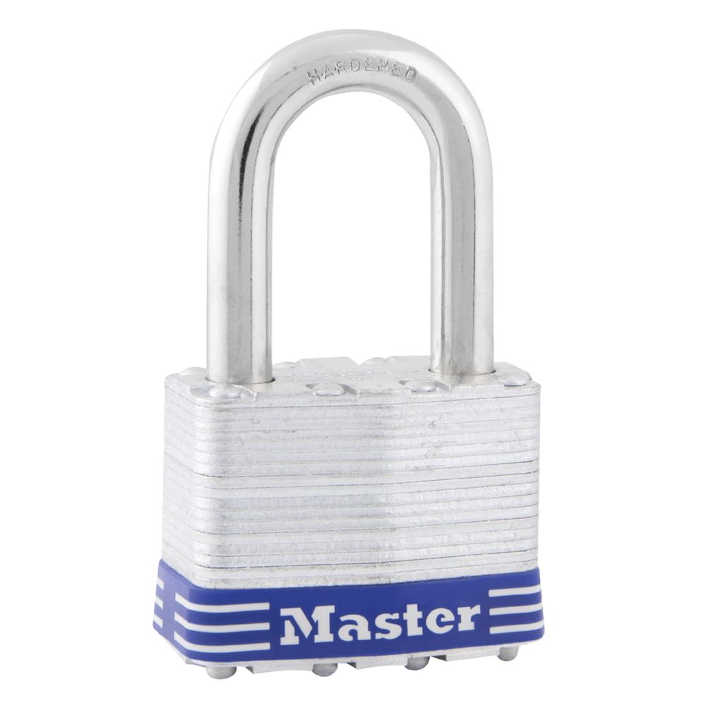 Master Lock 2 in. Laminated Steel Padlock with 1-1/2 in. Shackle