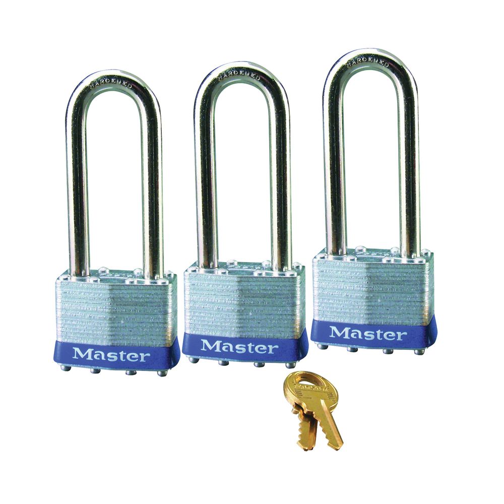 Master Lock 2-1/2 in. Steel Keyed Alike Padlock