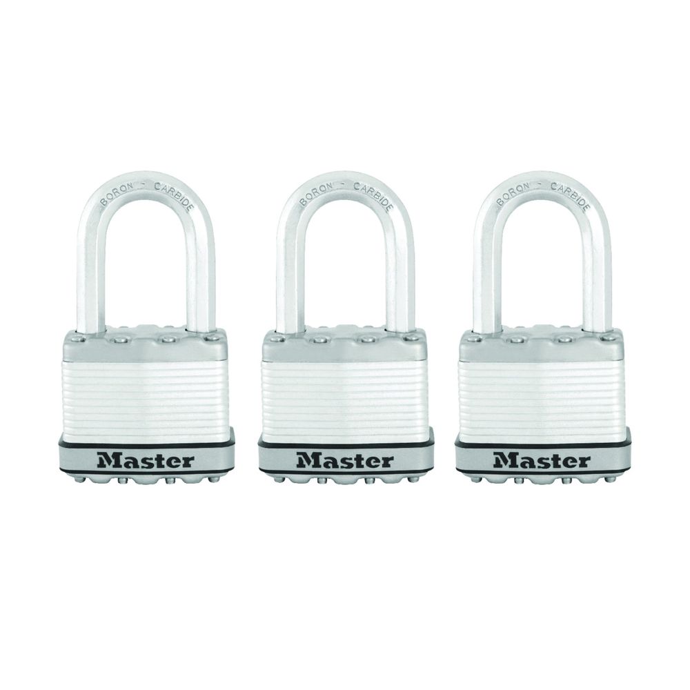 Master Lock 1-1/2 in. Magnum Steel Keyed Alike Padlock