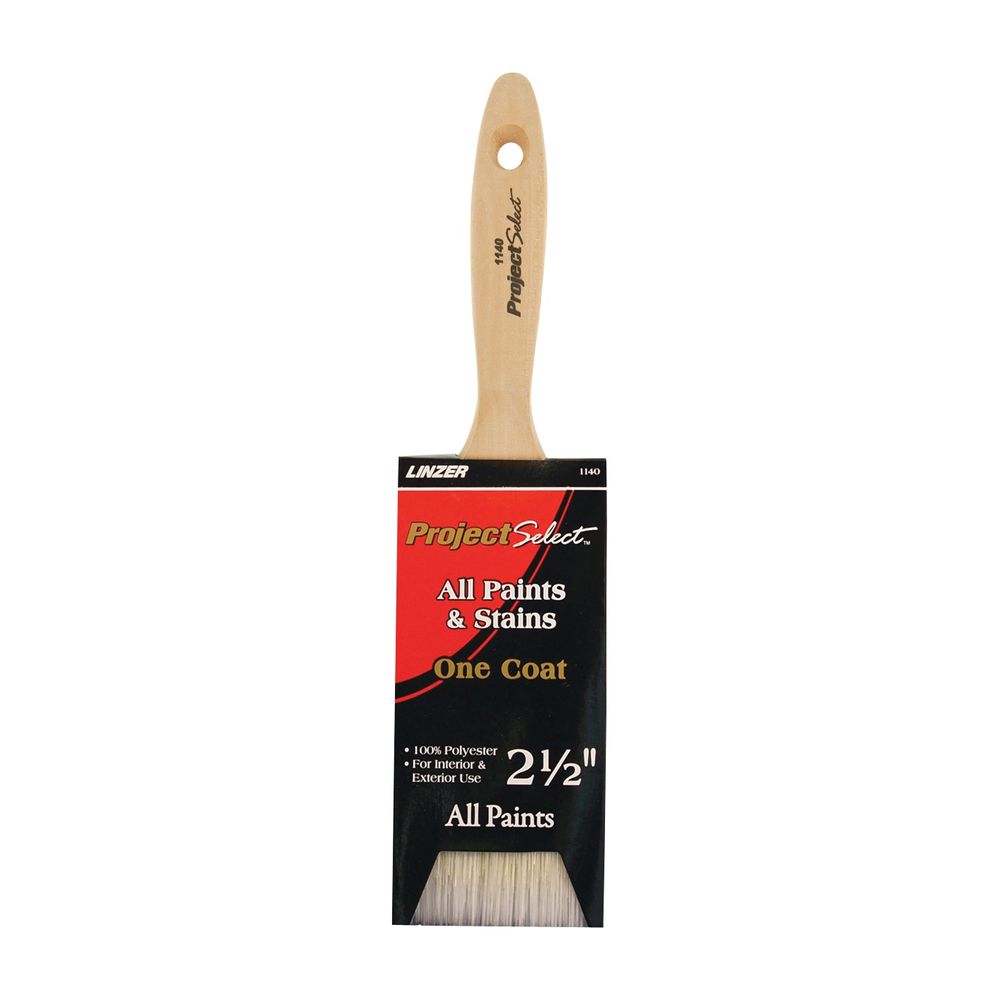 Linzer 2-1/2 in. Polyester Varnish Wall Paint Brush